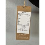 NWT OGL Eco Skin Kiss Elavated V Neck Ruched Short Sleeve Black Brami Tee Medium Photo 6