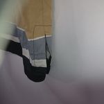 Allison Brittney  M Black White Gold Stripe Dress Photo 1