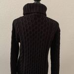 Anthropologie  525 BLACK  cableknit sweater dress small S New NWT Versatile RARE Photo 9