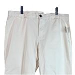 Old Navy Women’s NEW Chino Pants Cream Cotton Blend Mid Rise Casual Size 18 Photo 2