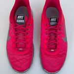 Nike Free TR‎ Luxe hot pink silver 9.5 training Pink Womens Size 6 Photo 0
