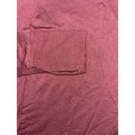 Athleta Sunrise V-neck Sweatshirt Size Xs Dark Red Lightweight Loose Fit SOFT Photo 3