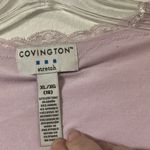 Covington FINAL MARKDOWN  embellished lace trim tank top xl Photo 2