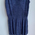 Nic+Zoe Navy Silk Mix Tank SP Photo 4