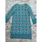 Coolibar Sun Protection Oceanside Tunic Dress Size S Stretch Turquoise UPF 50 Size M Photo 1