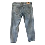 Level 99 Sarah Twisted Seam Tomboy Distressed Jeans In Cristal Blue Size 29 Photo 4