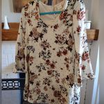 Altar'd State bell sleeve shift dress floral Photo 0
