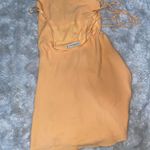 Abercombie Athletics Abercrombie orange mini slip dress Photo 2