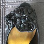 Caparros  Black Peep Toe Dress Heels S7.5 Photo 6