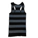 NEW Seamless Black Gray Snug Slim Fitted Striped Tank Top Size undefined Photo 1