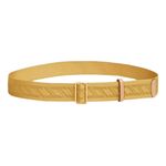 Tory Burch  T Webbing Belt, Mustard, XS/SM Photo 1