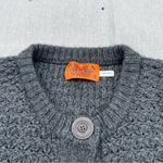 Juicy Couture Vintage Knit Grey Button Down Sweater Cardigan Photo 4
