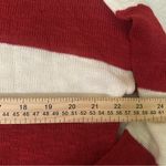 Moon & Madison American Flag Sweater Pullover Red Photo 3
