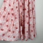Alexis Tilia Pink Floral Off the Shoulder Tiered Midi Dress Photo 7