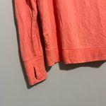 Athleta  Sunrise V-neck Sweatshirt  Stretch Top Beach Peach SUPER SOFT  Shirt XL Photo 1