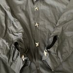 Vintage bellows brut La Garage back shirt with airplane detail for buttons/cuffs Black Size XL Photo 2