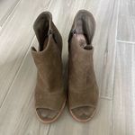 Vince Camuto Suede Kathleen open toe heel booties Photo 5