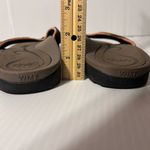 Abeo brown flip flop sandal shoe women size 7 Photo 5