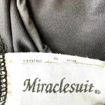 MiracleSuit Vintage  Surplice One Piece Swimsuit Adjustable Black White 8 Photo 2