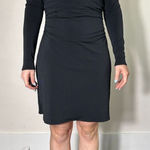 Abercrombie & Fitch  black Off the Shoulder Mini Dress Size M NWT Photo 0