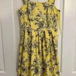 Alex Marie Whitney Pleated Yellow Floral Dress perfect for Easter Photo 1