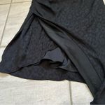 Cushnie x Target Black Leopard Cheetah Jacquard Asymmetrical Dress Size 6 Animal Photo 12