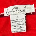 Love Streak Star Joggers Red White Size Small Photo 5