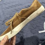 mossimo corduroy Brown Women’s Shoes fall size 7 lace up sneakers tan Photo 7
