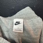 Nike Tech Light Gray Cropped Joggers with Black Accents Size 2X Photo 4