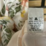 VICI  White Floral Satin‎ Wrap Style Dress Size Small Photo 7