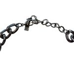 BaubleBar Chunky Statement Y2K Necklace Silver Green White Turquoise  Photo 7