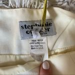 NWT Bloomingdales Cream White Boho Beachy Stephanie Queller Pencil Skirt Size 28 Photo 5