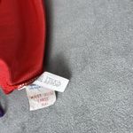 Vintage Ashley Taylor Half Slip Sheer High Slit Wide Lace Red Size Large 30/32 Photo 7