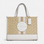 Coach Dempsey Carryall In Signature Jacquard With Stripe And Patch C8448 Photo 10