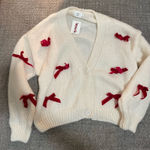 Bow sweater White Size M Photo 0