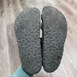 Birkenstock Women's Mayari Birkibuc Sandals Pebbled 38 Brown Black Photo 9