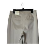 Rachel Zoe  Pants Women 8 Beige High Rise Wide Leg Cropped Trousers NWT Photo 3