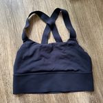 Athleta Warrior Longline Navy Blue Bra Powervita Photo 2
