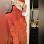 Free People NWT Josephine Cord Jumper In Color Terra-cotta Photo 6