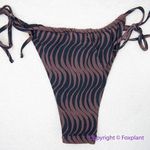 Thrills New! x FP Paradise On Repeat String Bikini Size US L Washed Cocoa Photo 8