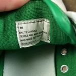 Tretorn  White and Green Nylite Classic Sneakers with gum sole
Size: 8 Photo 13