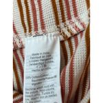 Madewell  Baby Tee Shimmer Stripe Long Sleeve Pullover Shirt XL K6313 Extra Large Photo 4