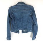 ZARA  Trafaluc Womens Denim Jacket Distressed Retro Trucker Medium Wash XS Photo 1