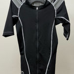 IntelliSkin Women’s PostureCue Compression Shirt Black/Gray Size M Black Size M Photo 0