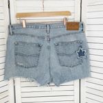 Polo Ralph Lauren Distressed Star Patch Crosby Denim Shorts Blue Size 32 Blue Photo 1