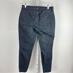 J Brand Moto Jeans Genesis Black Zip Pocket Skinny Size 28 Photo 11