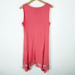 Johnny Was  Sleeveless Embroidered Pink Dress Photo 1
