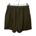 Good American Pull On Shorts Sea Turtle Green Women’s Size Small French Terry Photo 1