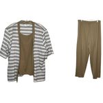 Vintage St.‎ Anthony Knits Pants Set Tan Size 20W Photo 2