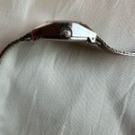 Bulova Vintage Watch Women’s Ladies Silver Mesh Buckle Band 1977 Manual Wind 6" Photo 2